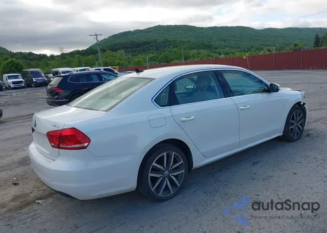2012 Volkswagen Passat 2.0L Tdi Se из США, поврежденный, VIN 1VWBN7A32CC101276